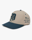 D PATCH TRUCKER - POWDER BLUE