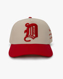 D PATCH TRUCKER - RED