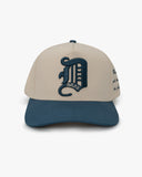 D PATCH TRUCKER - POWDER BLUE