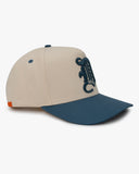 D PATCH TRUCKER - POWDER BLUE