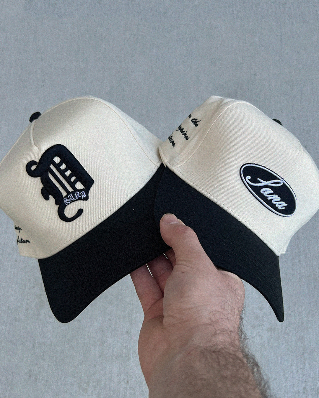 SANA PATCH TRUCKER BLACK