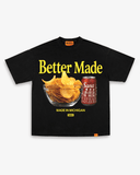 CHIPS AND COKE TEE - BLACK