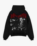 DEVIL DOG HOODIE- BLACK