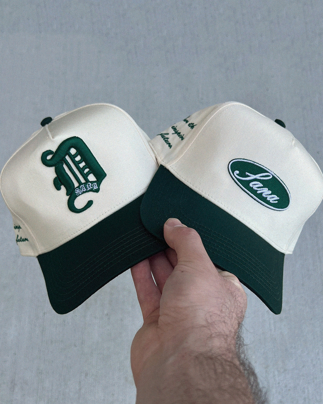 SANA PATCH TRUCKER GREEN