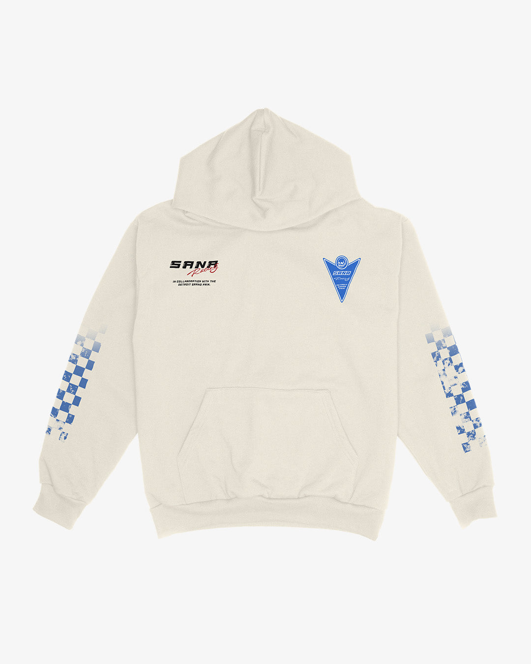 MOTOR CITY RACING HOODIE - CREME