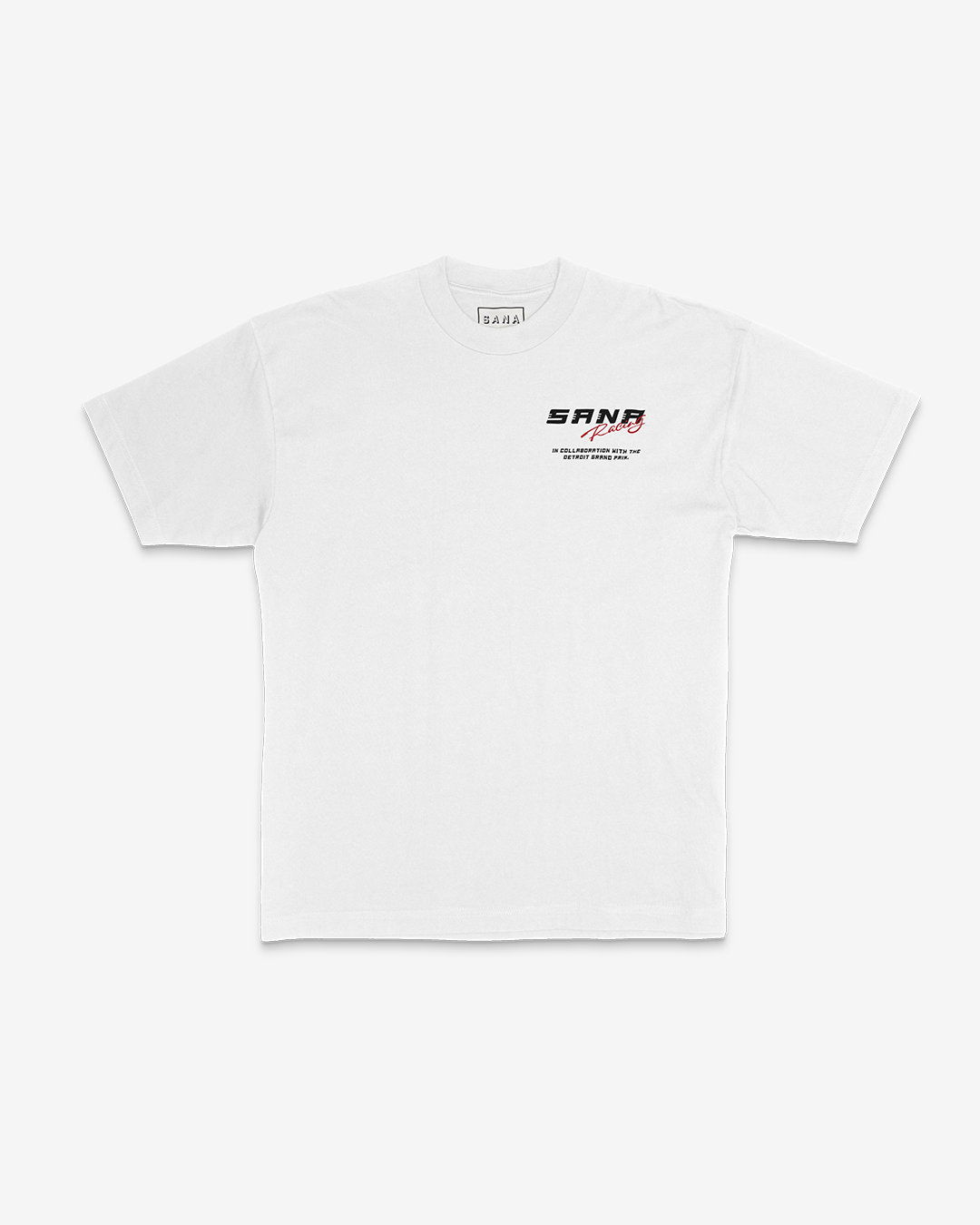 SANA PIT CREW TEE - WHITE