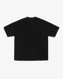 PUMPKIN SLASH TEE- BLACK