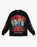 SANA SPORT LONG SLEEVE TEE - BLACK