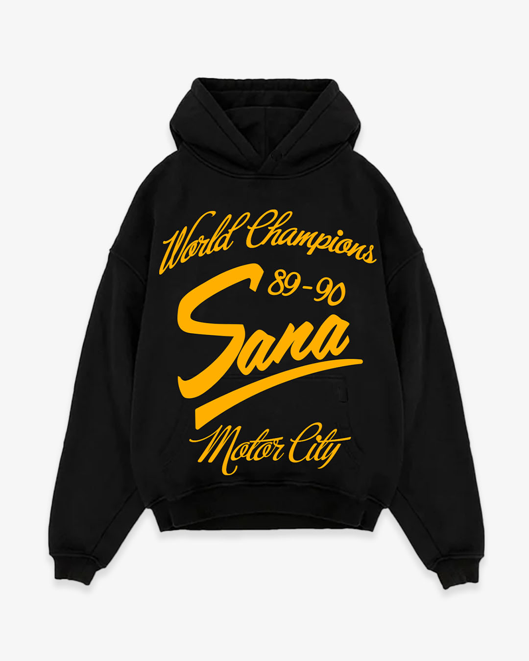 BAD BOYS WORLD CHAMPIONS HOODIE - BLACK – Sana Detroit