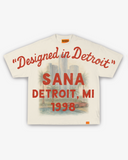 DESIGNED IN DETROIT TEE - CREAM