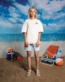 LUGGAGE TEE - CREAM