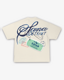 LUGGAGE TEE - CREAM