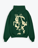 SANA GOLF SKELETON HOODIE - IVY