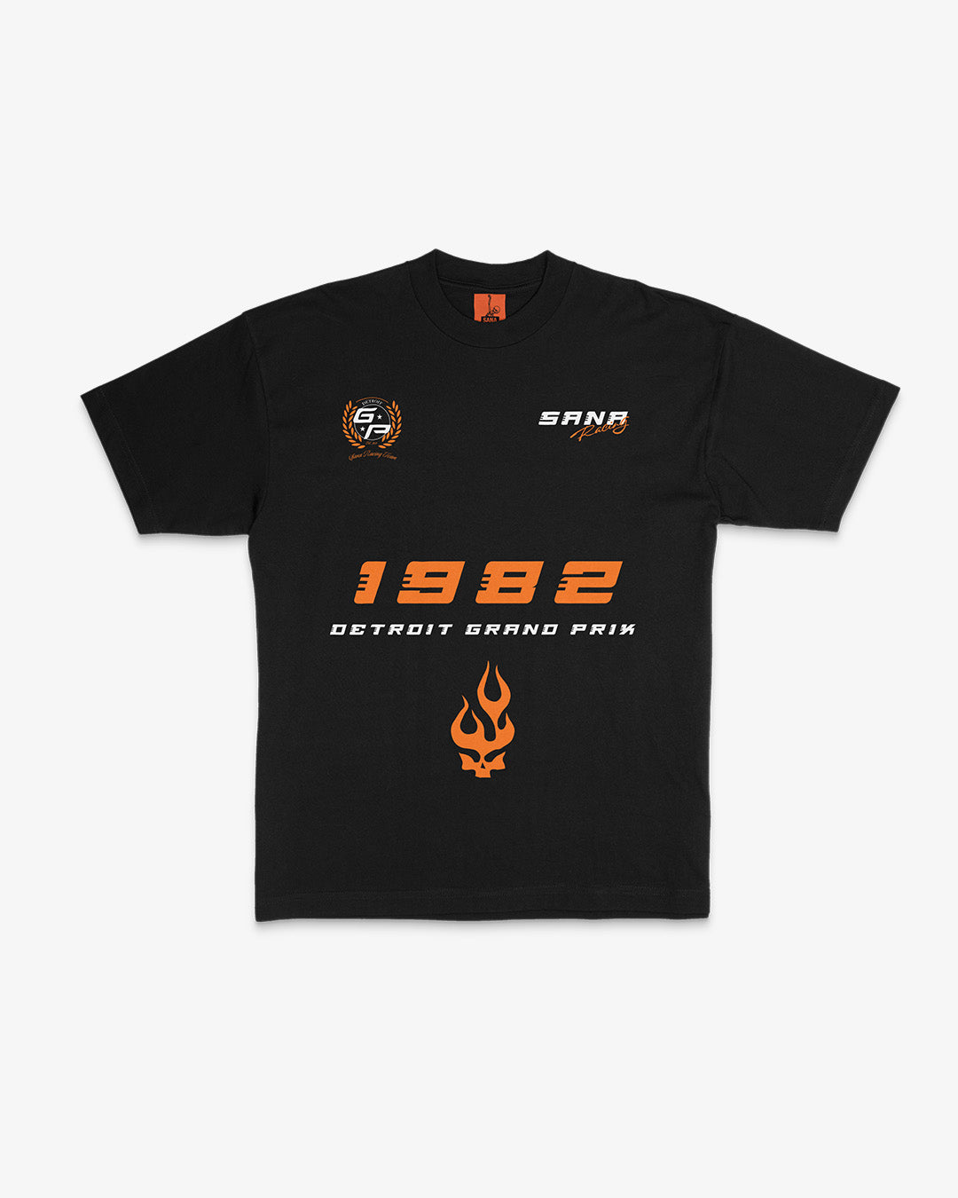 SANA RACING TEAM TEE - BLACK