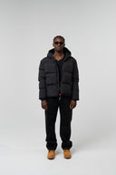 PUFFER JACKET - BLACK