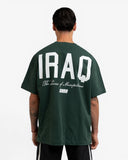 IRAQ SOCCER TEE - GREEN