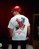 TRADING CARD TEE - WHITE