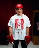 88 CURTAIN TEE - WHITE