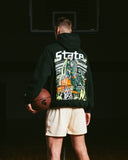 MSU COURT GLADIATOR HOODIE - GREEN