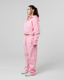 WOMENS CORE ZIP UP V2 HOODIE- PINK