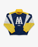 AA NYLON JACKET - MAIZE/BLUE