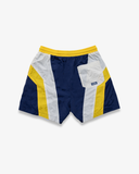 AA NYLON SHORTS - MAIZE/BLUE