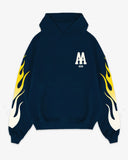 AA BONE HOODIE - NAVY