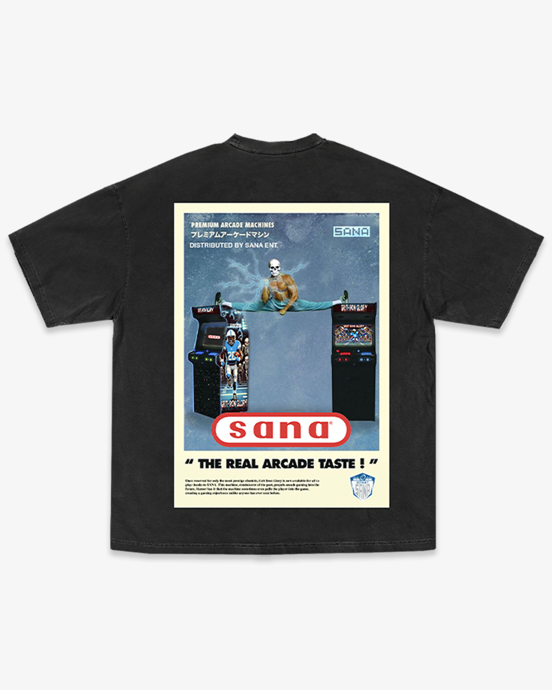 SANA ARCADE TEE - BLACK