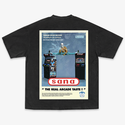 SANA ARCADE TEE - BLACK