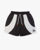 GOLF NYLON SHORTS - BLACK & WHITE