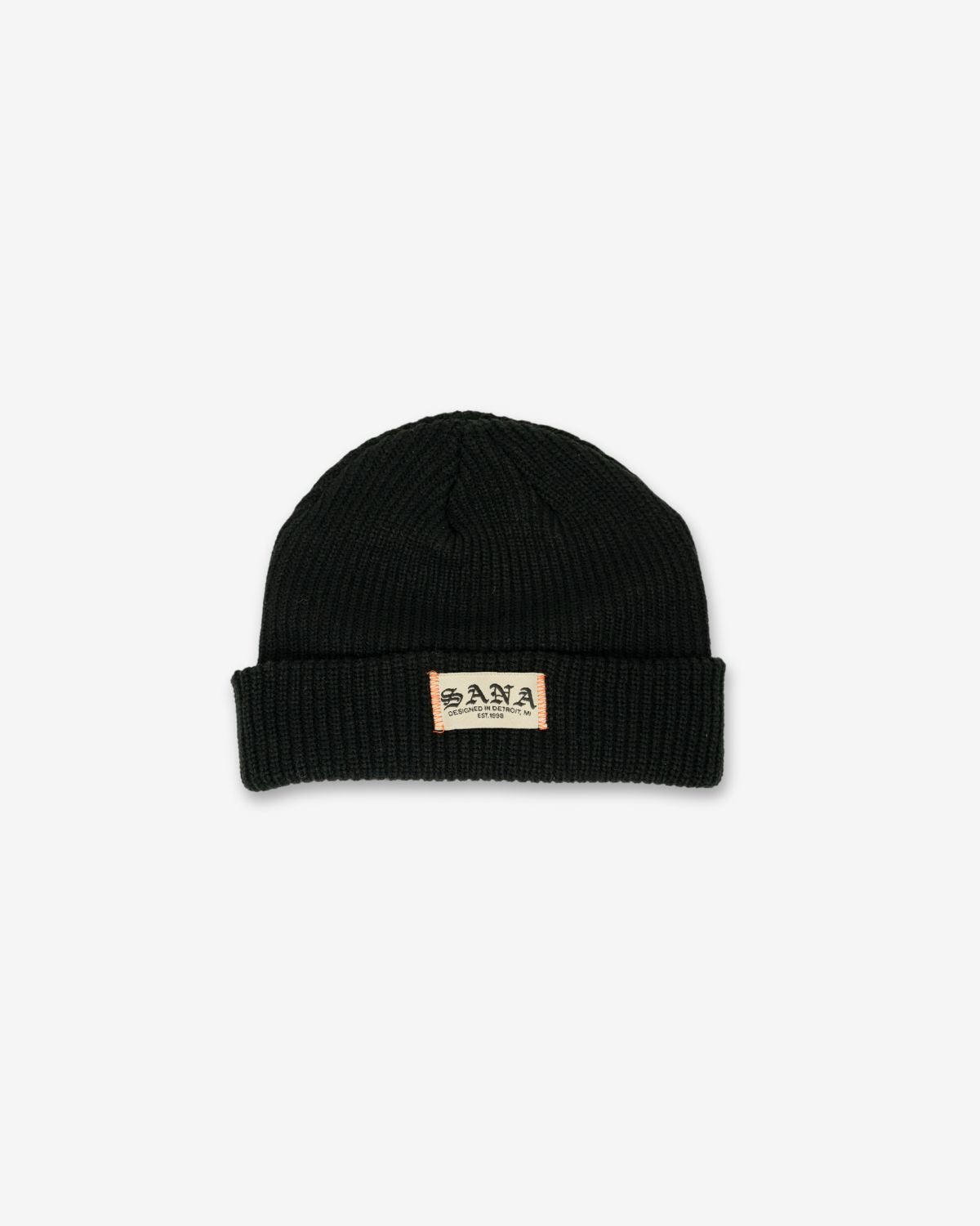 PATCH BEANIE - BLACK