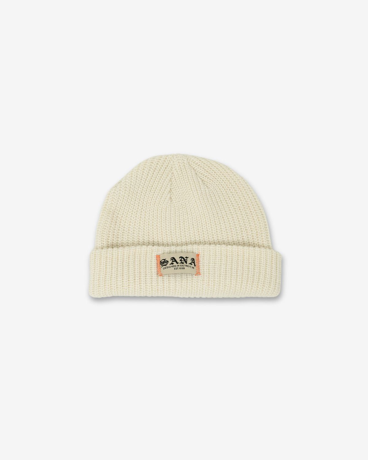 PATCH BEANIE - CREAM