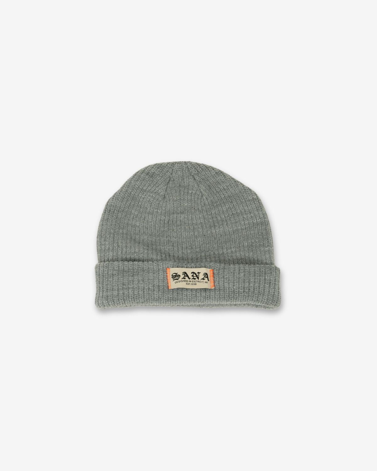 PATCH BEANIE - GREY