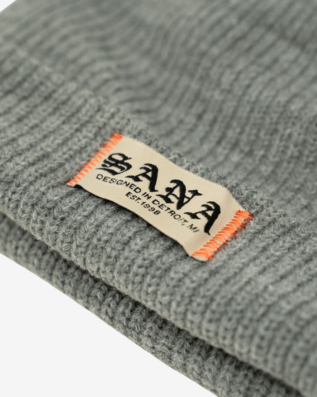 PATCH BEANIE - GREY