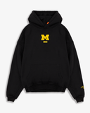 MAIZE MENACE HOODIE - BLACK