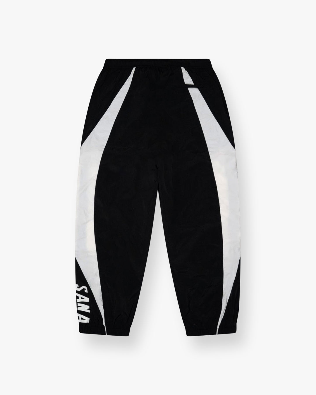 NYLON PANTS - BLACK/WHITE