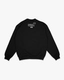 ADULT BELIEVE IN THE WORLD YOU CREATE CREWNECK - BLACK