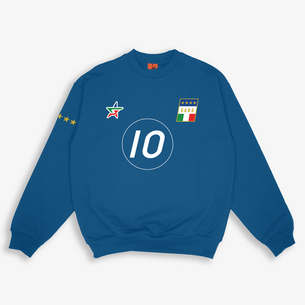 ITALIA TEAM CREWNECK - BLUE