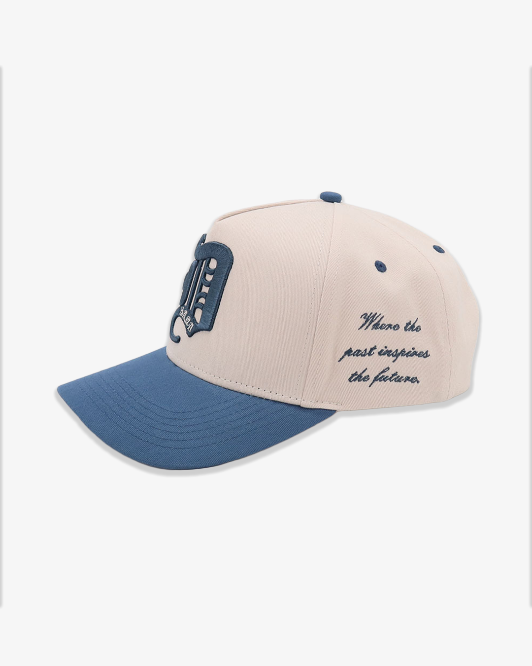 D PATCH TRUCKER - POWDER BLUE