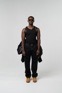 PUFFER JACKET - BLACK