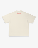 91 TRIBUTE TEE- CREAM