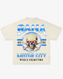 BAD BOYS CHROME SKULL TEE - CREAM