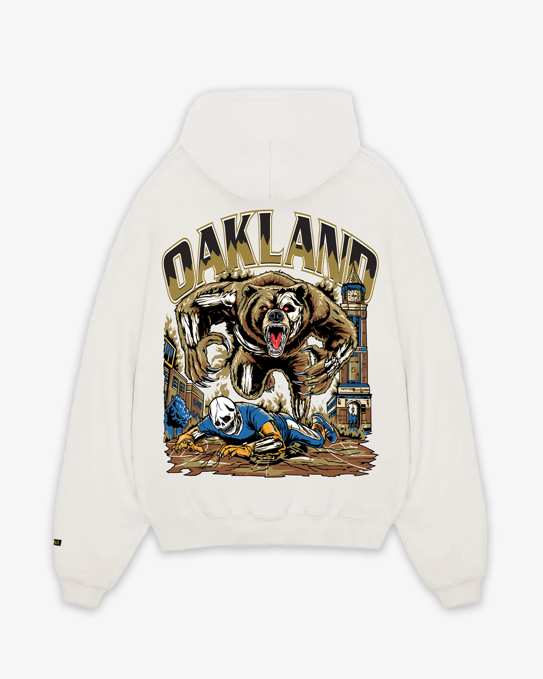 SANA X OAKLAND HOODIE - CREAM