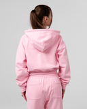 WOMENS CORE ZIP UP V2 HOODIE- PINK
