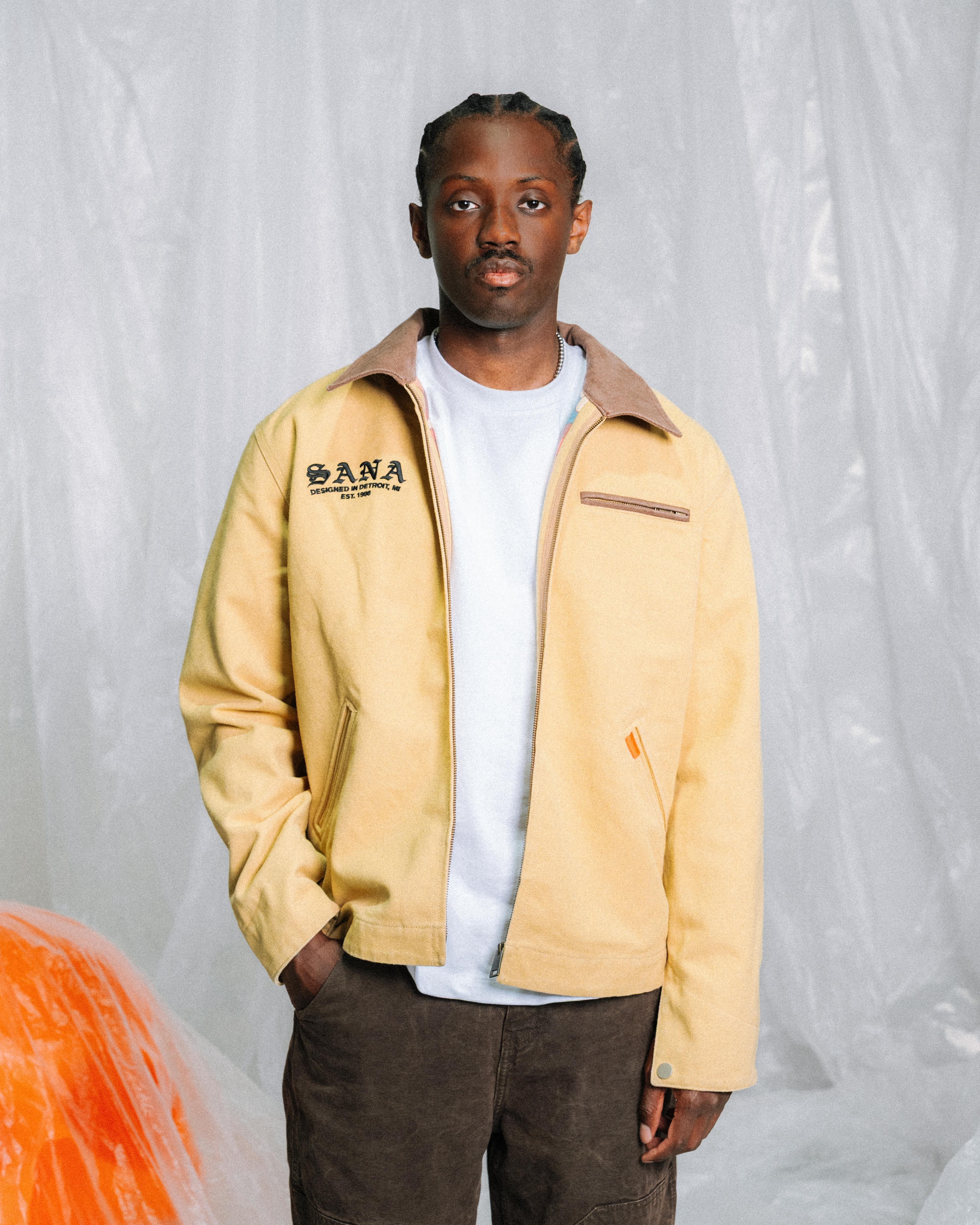 ANGEL WORKWEAR JACKET - KHAKI – SANA