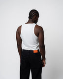 ESSENTIAL RIB TANK 2 PACK - WHITE