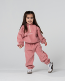 KIDS SHERPA SET - PINK