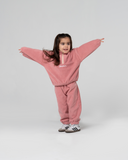 KIDS SHERPA SET - PINK