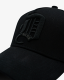 D PATCH TRUCKER - BLACK