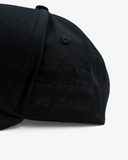 D PATCH TRUCKER - BLACK